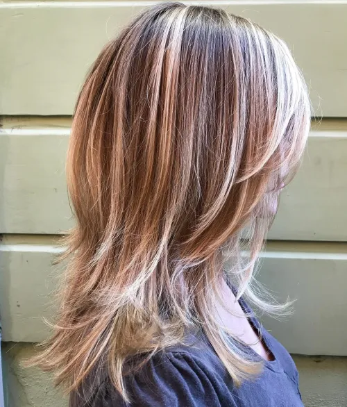 60 Essential Shag Hairstyles for Every Hair Type and Length 55 Mid-Length Shag For Straight Hair