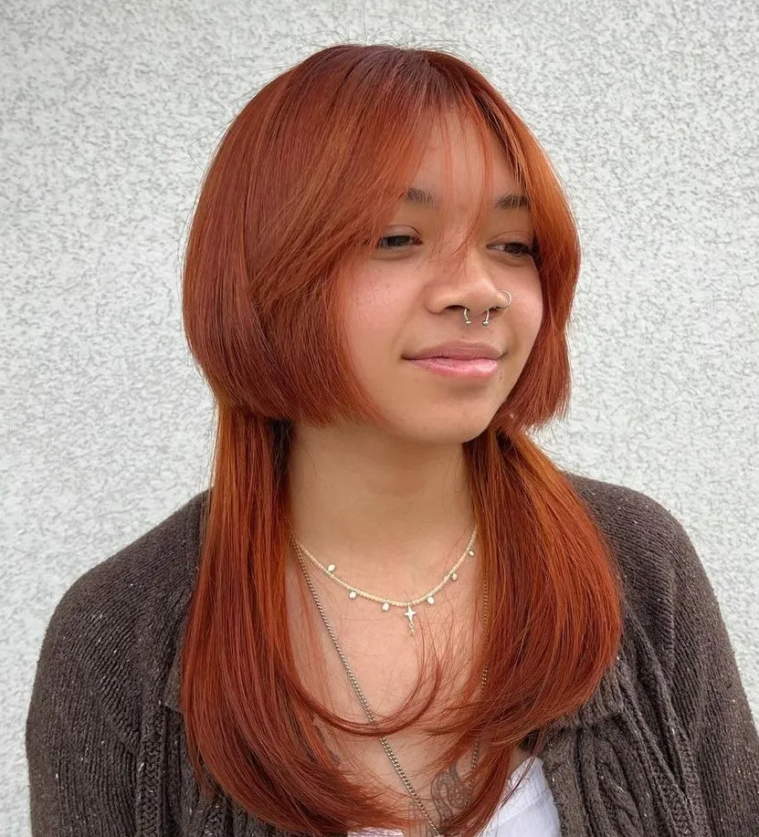 Bright Jelly Cut in Red Copper Tones
