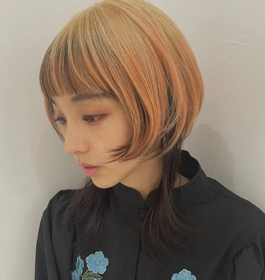 Two Tone Jellyfish Hairstyle
