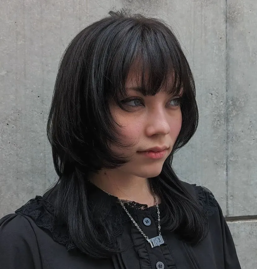 Octopus Hairstyle for Round Face Shape