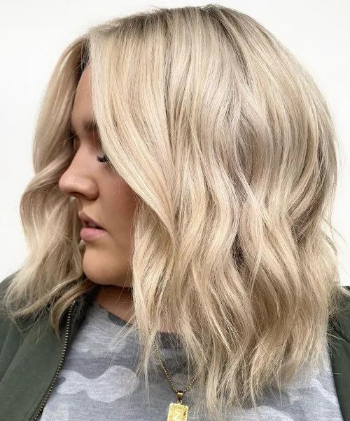 Haircut for Round Face and Short Neck