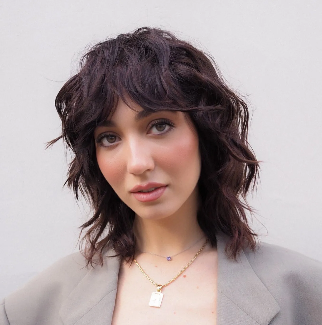 Bangs for High Cheekbones