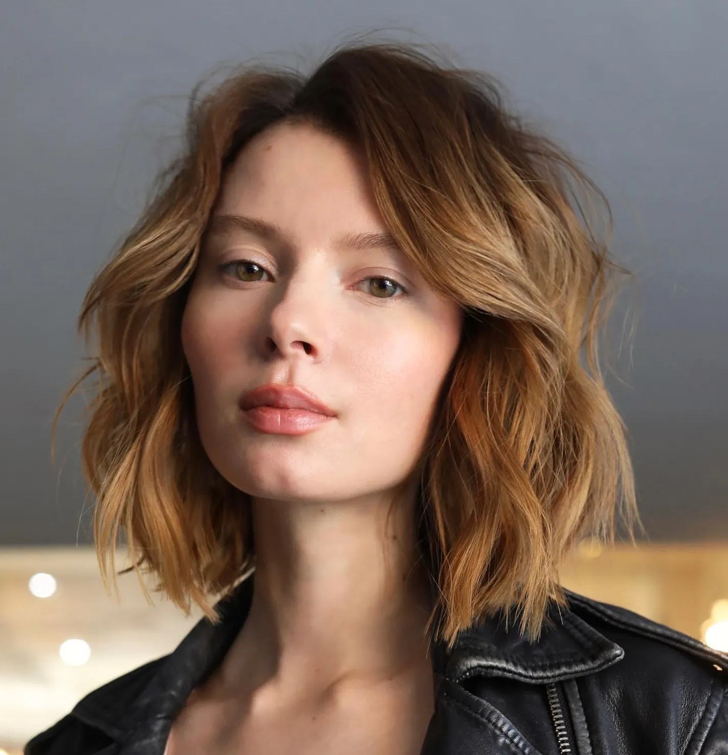 Hairstyle for High Cheekbones and Square Jaw