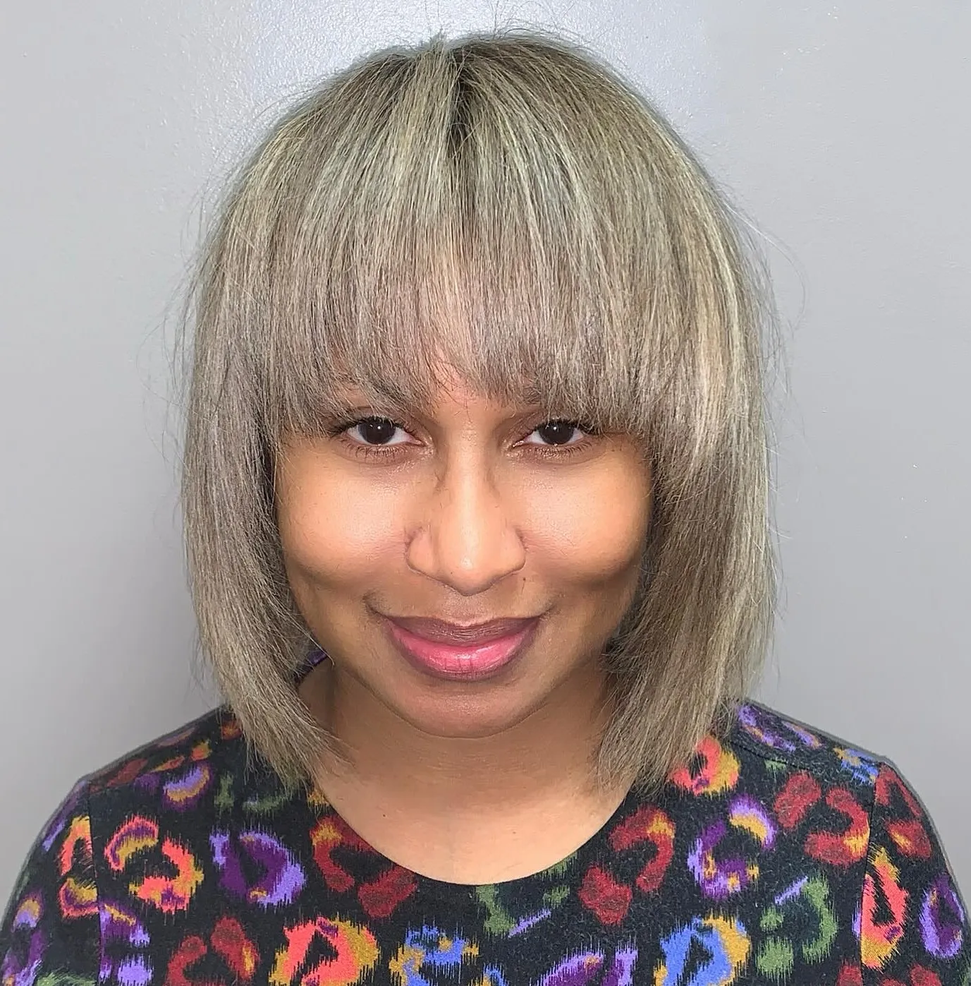 Short Hairstyle for High Cheekbones