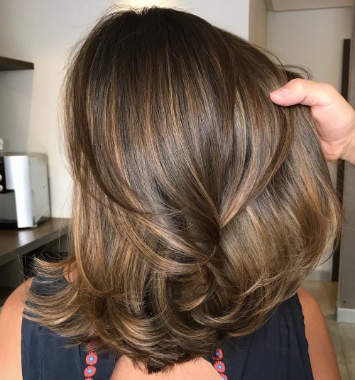 80 Stunning Medium-Length Hairstyles for Thick Hair 2 Layered Hairstyle For Medium Thick Hair